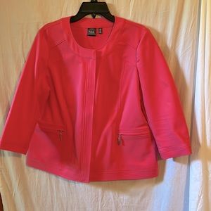 Gently Worn Rafaella Coral Jacket